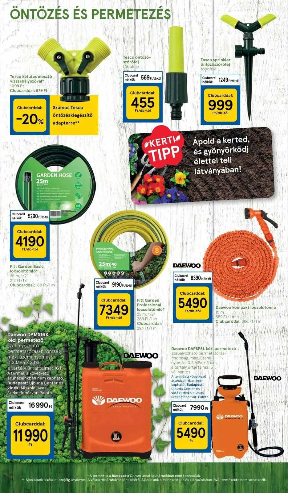 Tesco akciós újság Kert 03.30–04.19 – 10. oldal