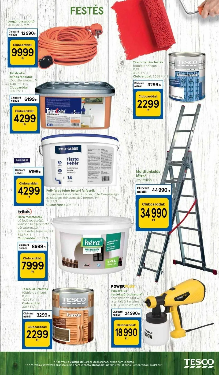 Tesco akciós újság Kert 03.30–04.19 – 13. oldal