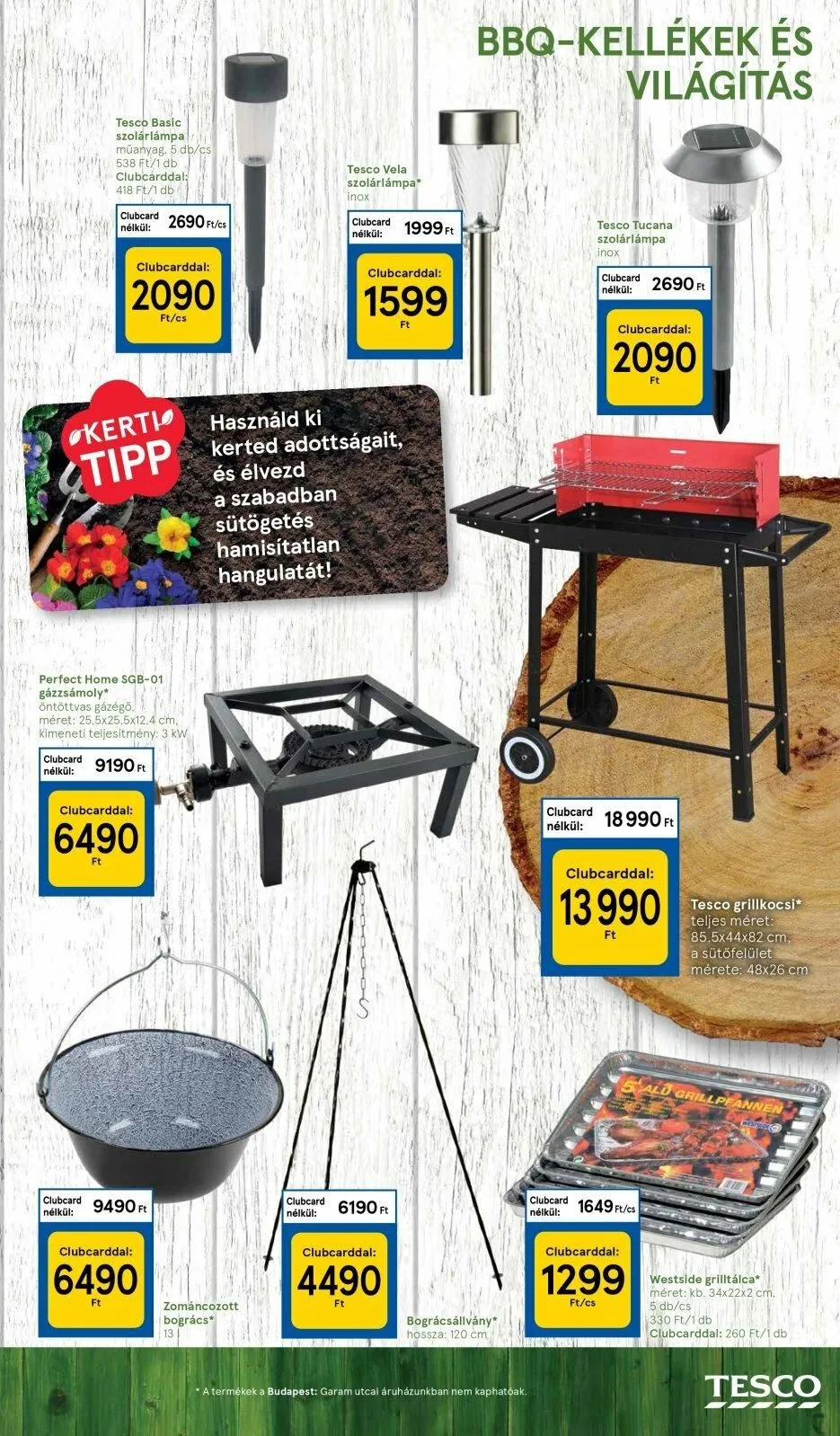 Tesco akciós újság Kert 03.30–04.19 – 5. oldal