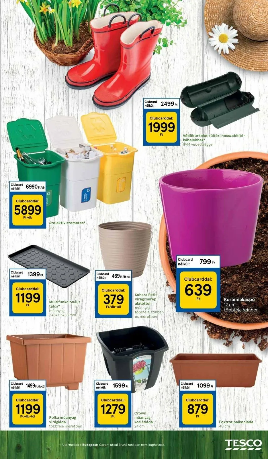 Tesco akciós újság Kert 03.30–04.19 – 7. oldal