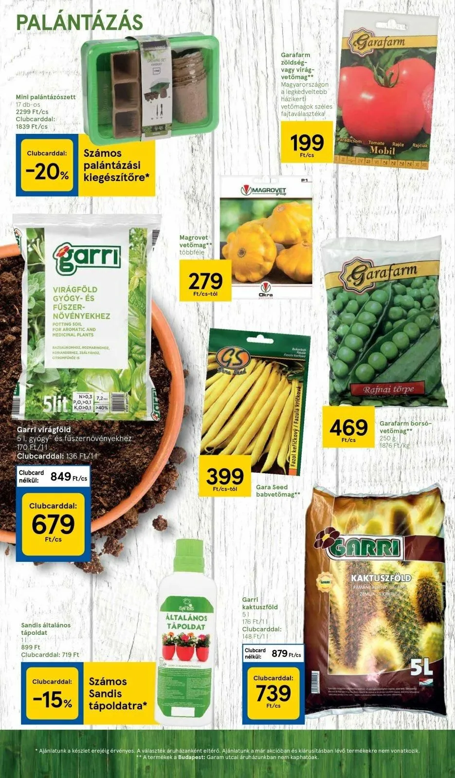 Tesco akciós újság Kert 03.30–04.19 – 8. oldal