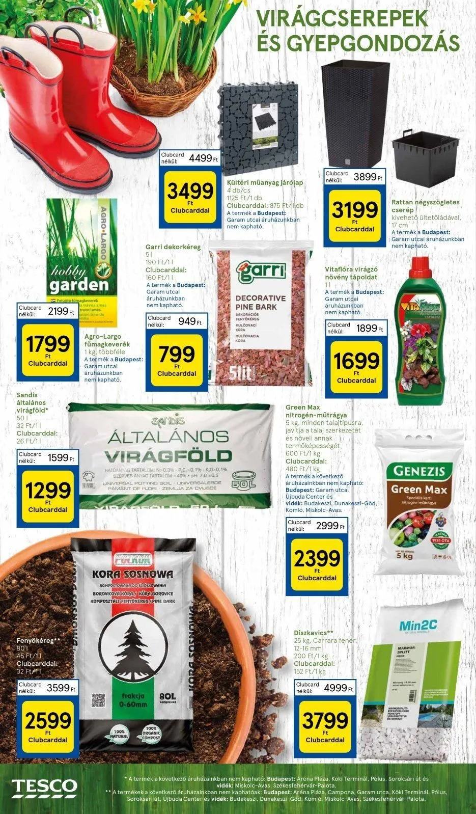 Tesco akciós újság Kert 06.05–06.25 – 18. oldal