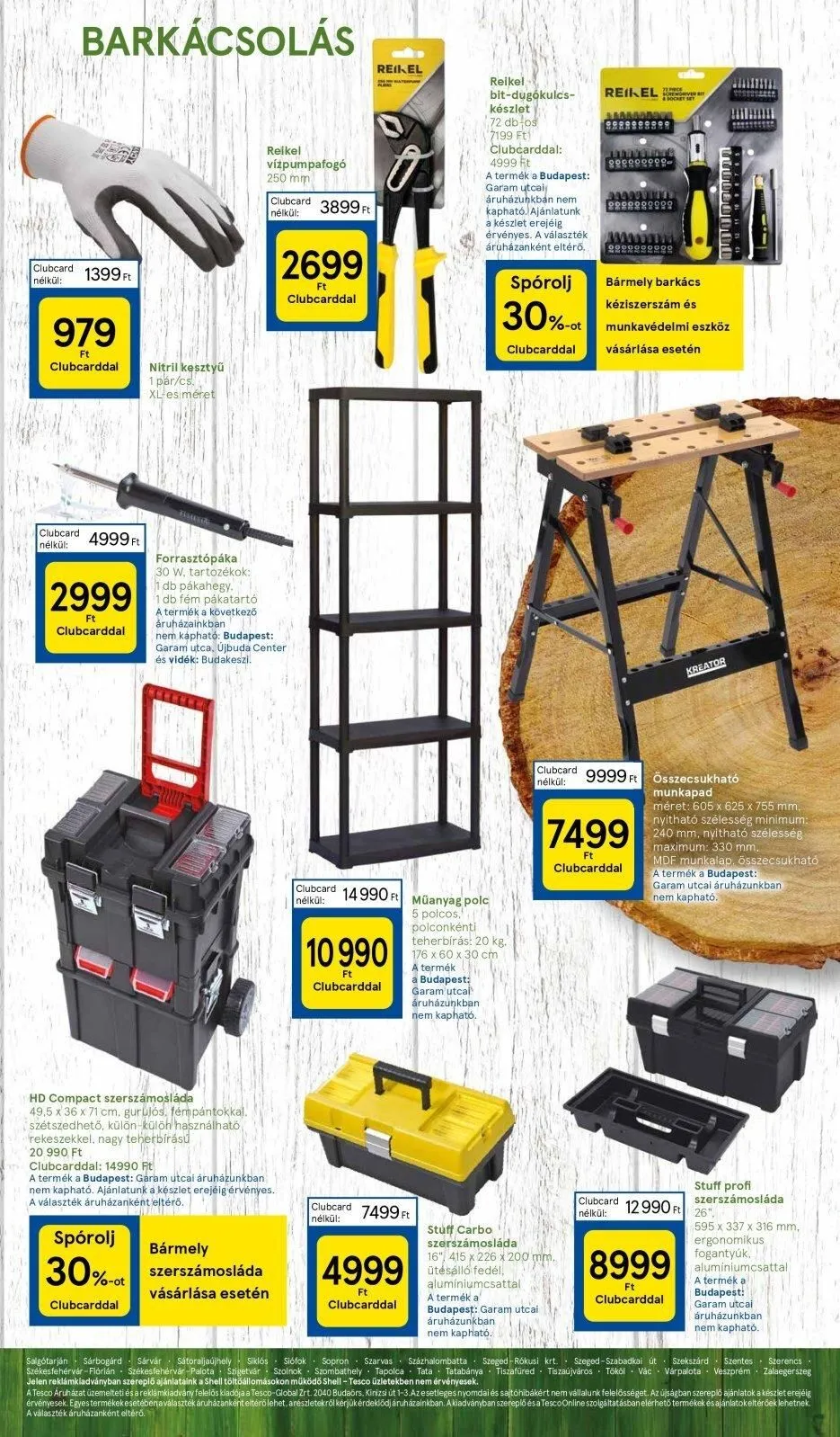 Tesco akciós újság Kert 06.05–06.25 – 9. oldal