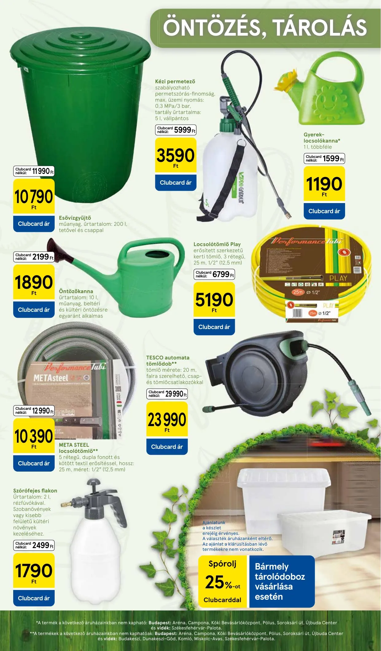 Tesco akciós újság Kert 04.08–04.08 – 11. oldal