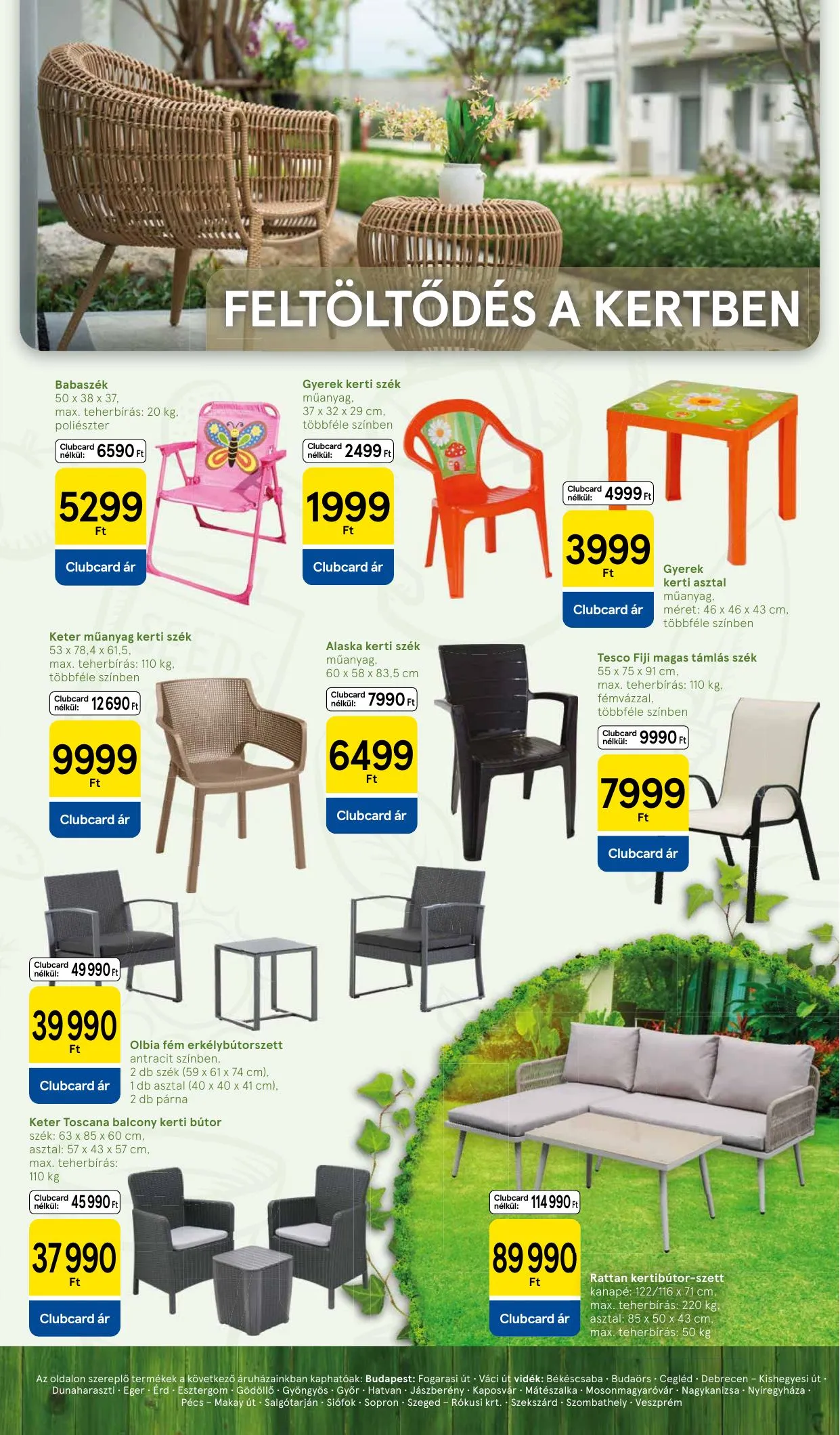 Tesco akciós újság Kert 04.08–04.08 – 19. oldal