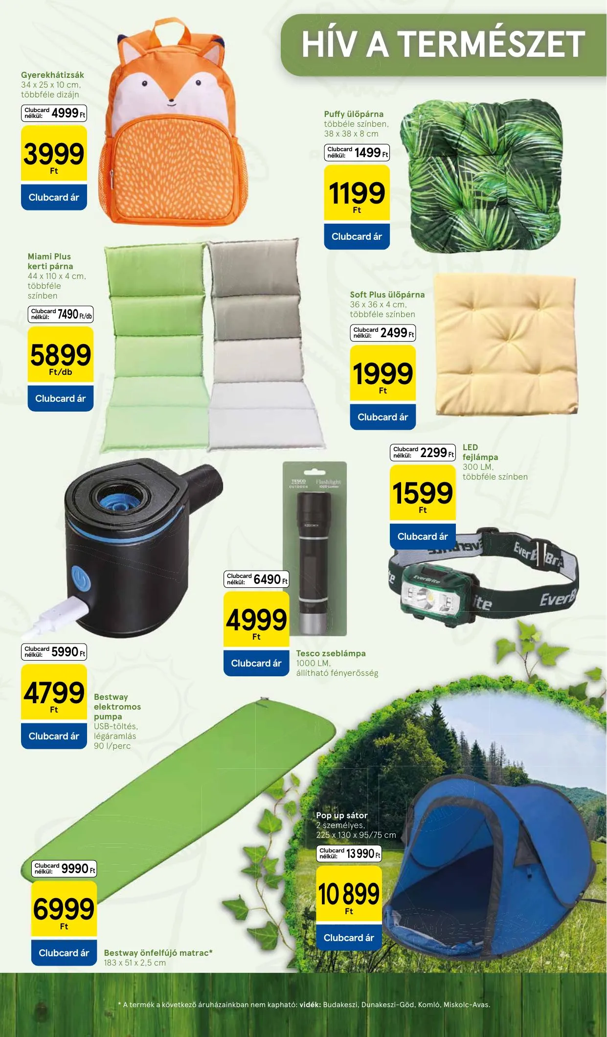 Tesco akciós újság Kert 04.08–04.08 – 3. oldal