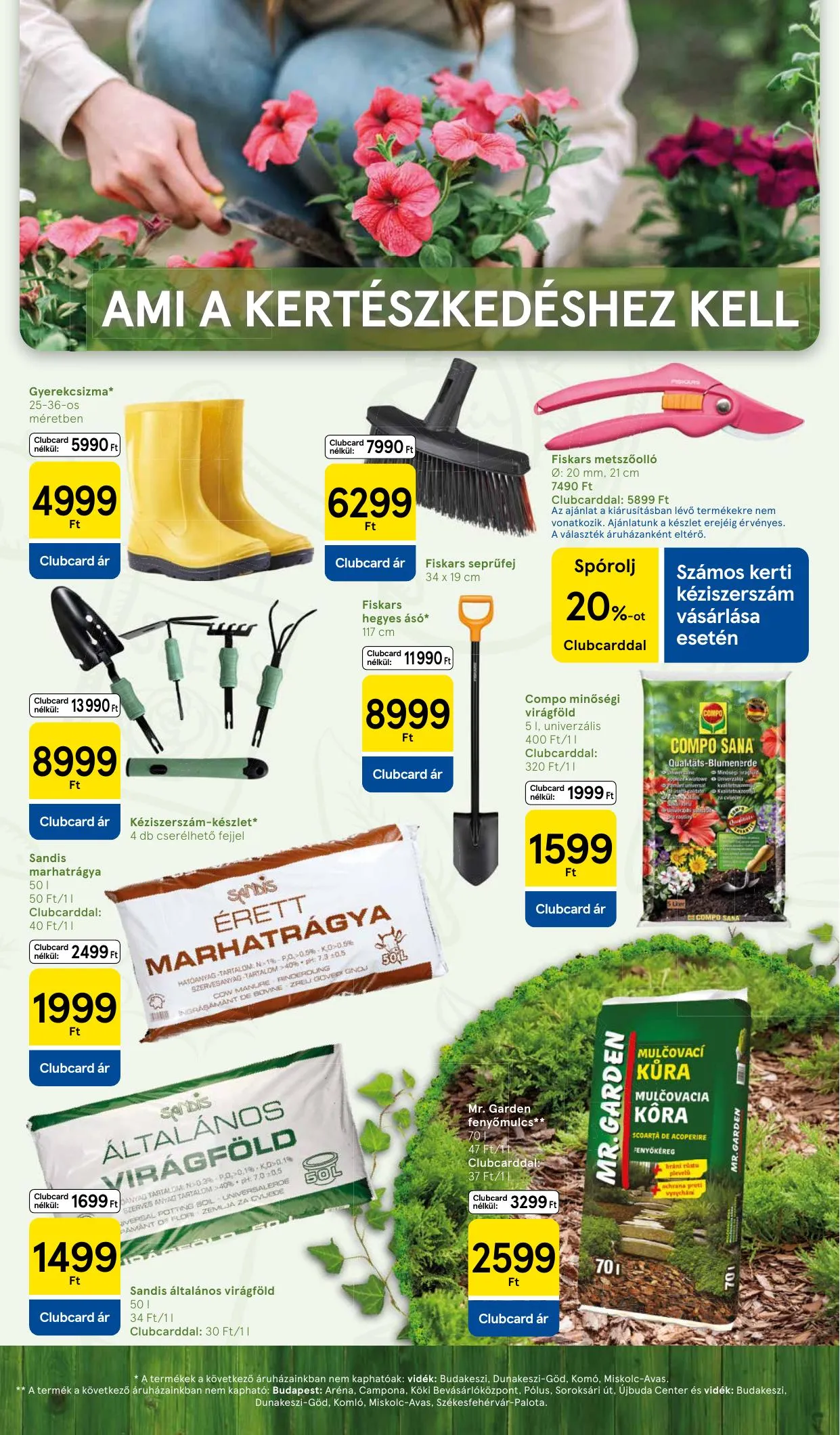 Tesco akciós újság Kert 04.08–04.08 – 9. oldal