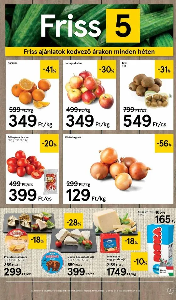 Tesco akciós újság Szupermarket 01.14–01.20 – 3. oldal