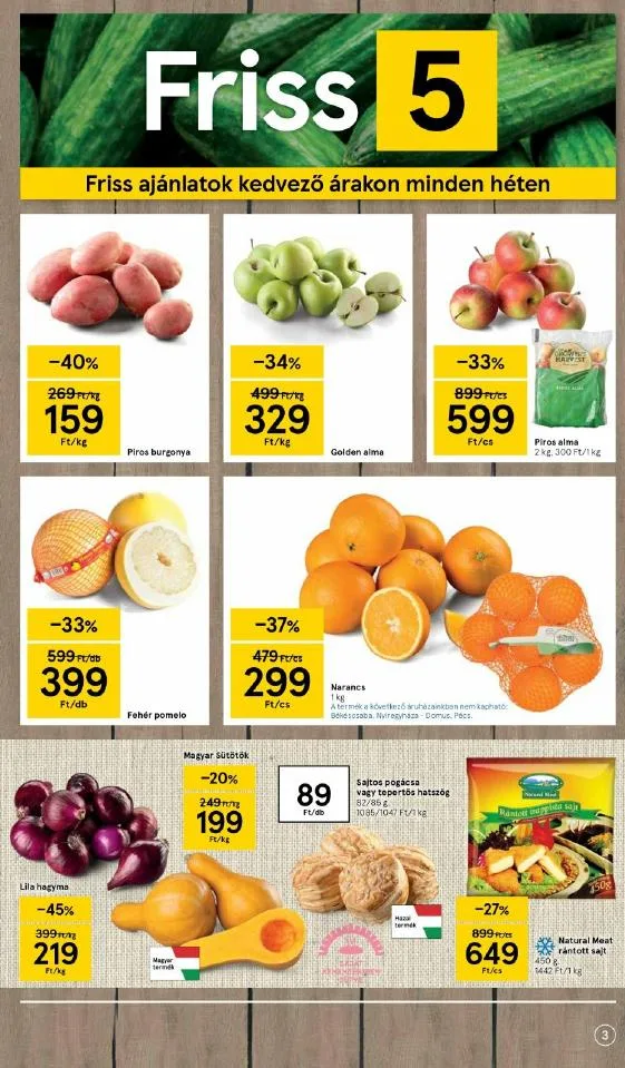 Tesco akciós újság Szupermarket 01.28–02.03 – 3. oldal