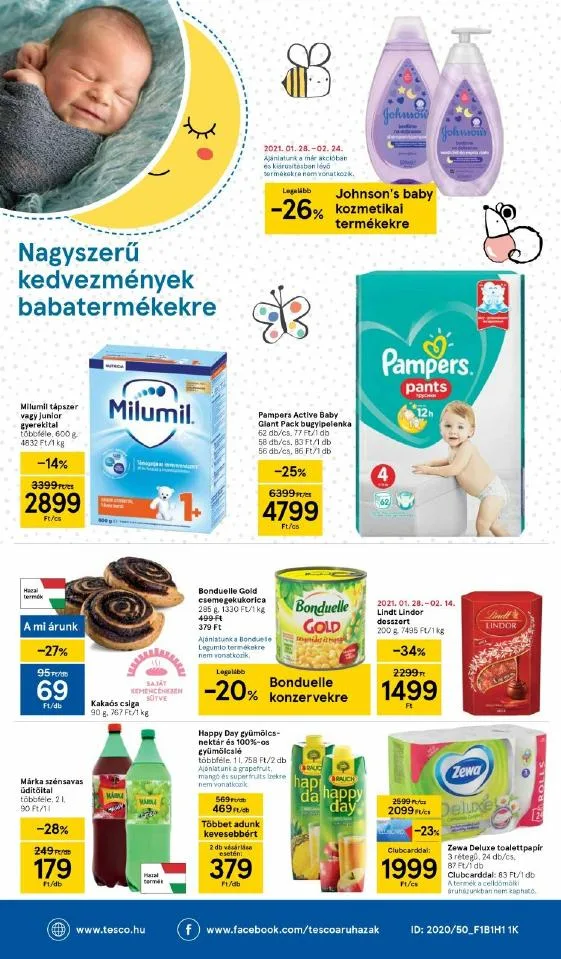 Tesco akciós újság Szupermarket 02.11–02.17 – 8. oldal