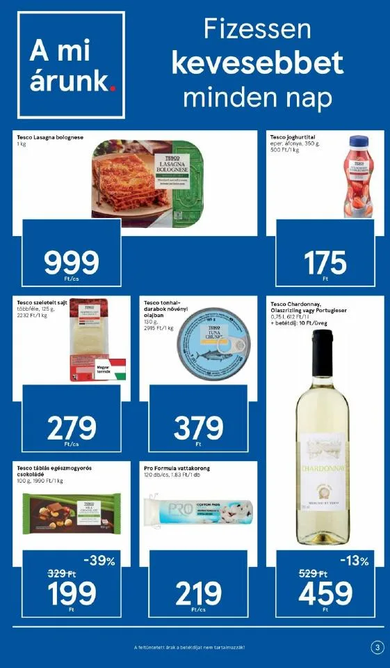 Tesco akciós újság Szupermarket 02.25–03.03 – 3. oldal
