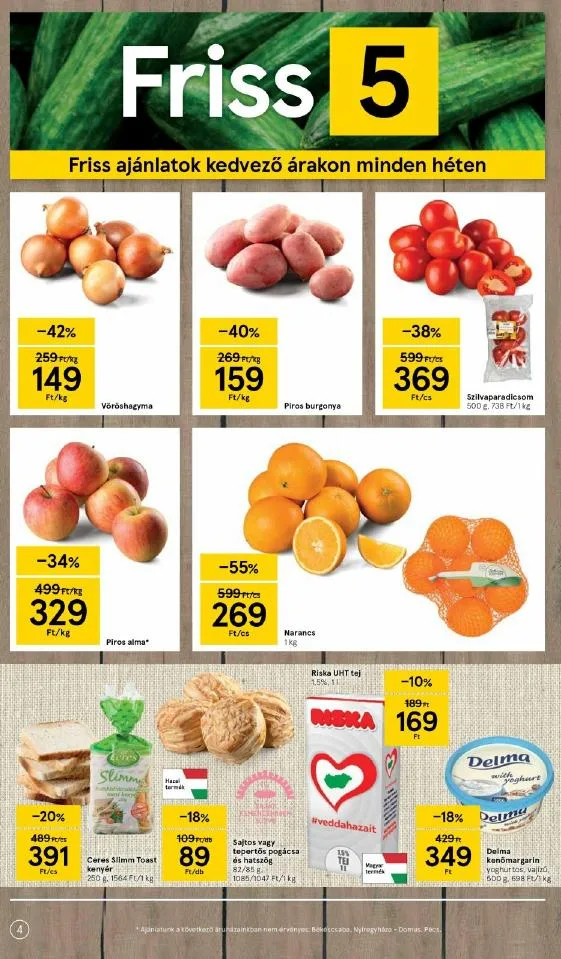 Tesco akciós újság Szupermarket 02.25–03.03 – 4. oldal