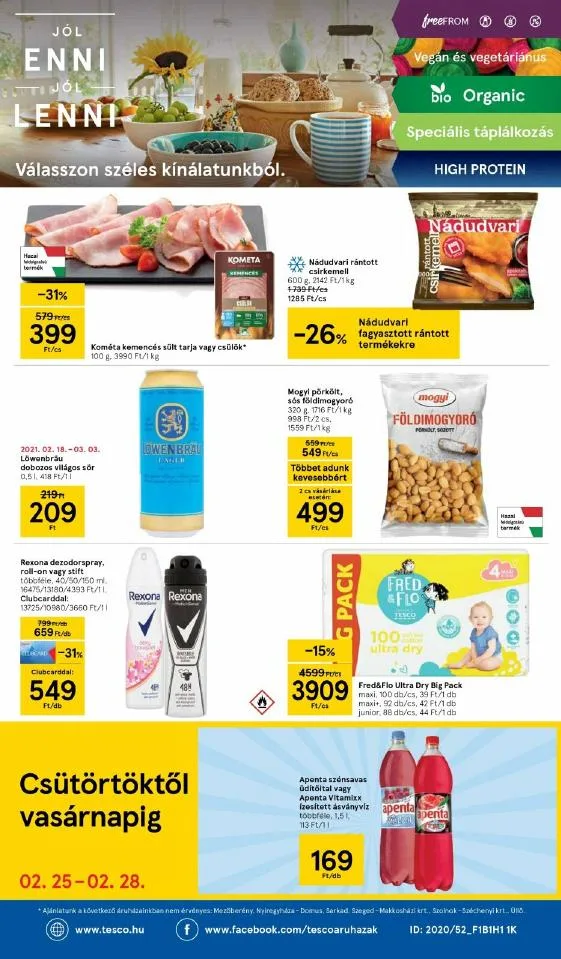 Tesco akciós újság Szupermarket 02.25–03.03 – 8. oldal