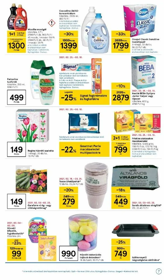 Tesco akciós újság Szupermarket 03.04–03.10 – 7. oldal