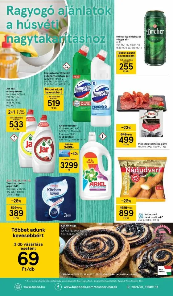 Tesco akciós újság Szupermarket 03.04–03.10 – 8. oldal