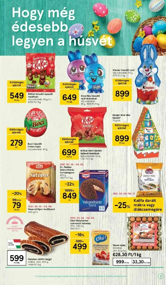 Tesco akciós újság Szupermarket 03.11–03.17 – 3. oldal