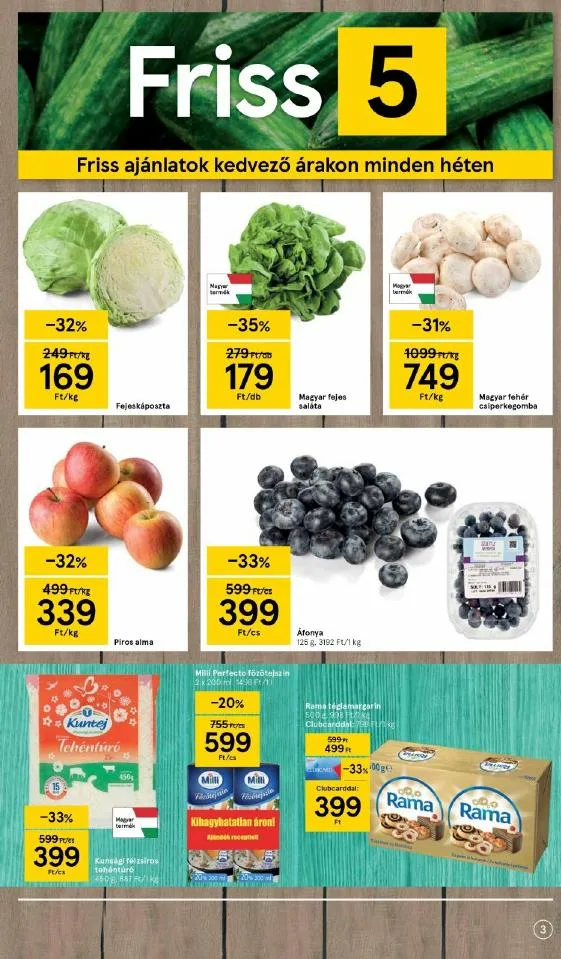 Tesco akciós újság Szupermarket 03.18–03.24 – 3. oldal