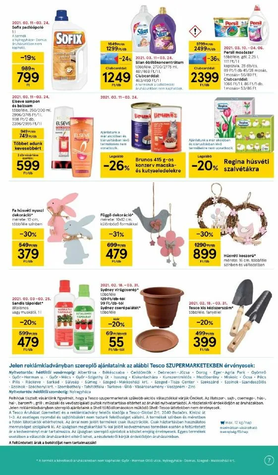 Tesco akciós újság Szupermarket 03.18–03.24 – 7. oldal