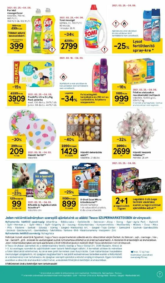 Tesco akciós újság Szupermarket 03.30–04.03 – 7. oldal