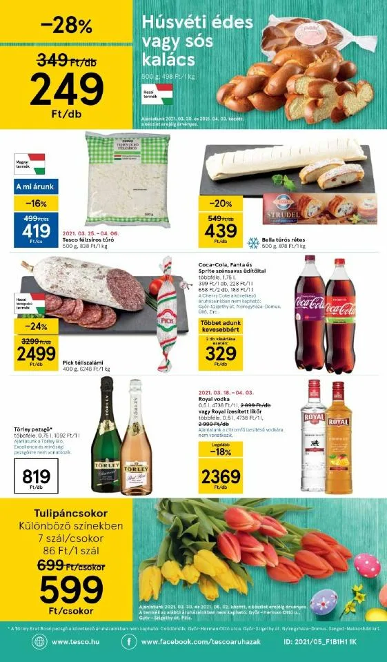 Tesco akciós újság Szupermarket 03.30–04.03 – 8. oldal