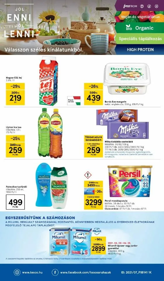 Tesco akciós újság Szupermarket 04.15–04.21 – 8. oldal