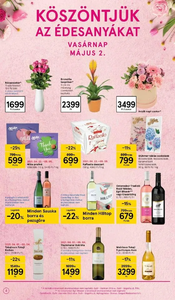 Tesco akciós újság Szupermarket 04.29–05.05 – 4. oldal