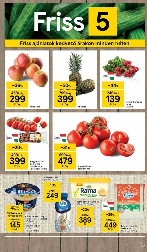 Tesco akciós újság Szupermarket 05.06–05.12 – 3. oldal