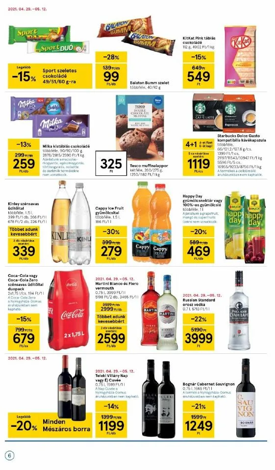 Tesco akciós újság Szupermarket 05.06–05.12 – 6. oldal