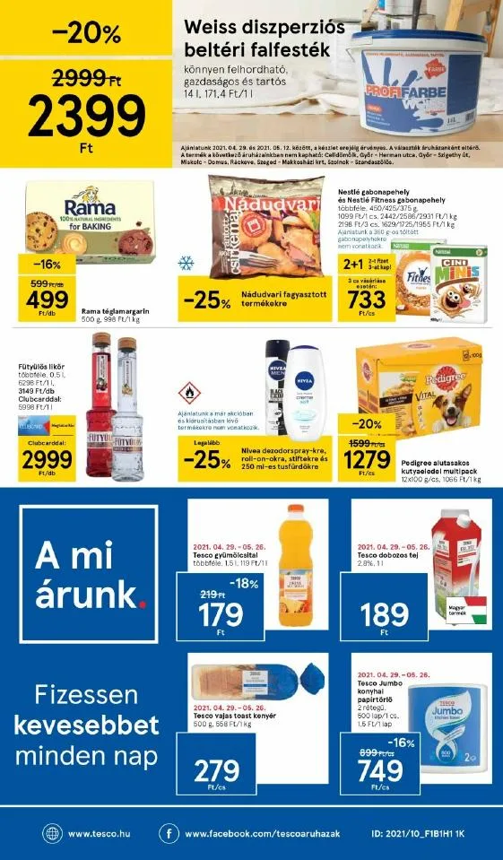 Tesco akciós újság Szupermarket 05.06–05.12 – 8. oldal