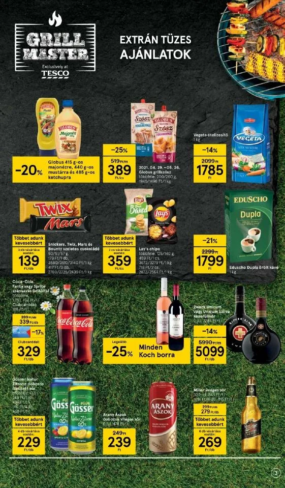 Tesco akciós újság Szupermarket 05.13–05.19 – 3. oldal