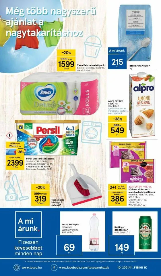 Tesco akciós újság Szupermarket 05.13–05.19 – 8. oldal