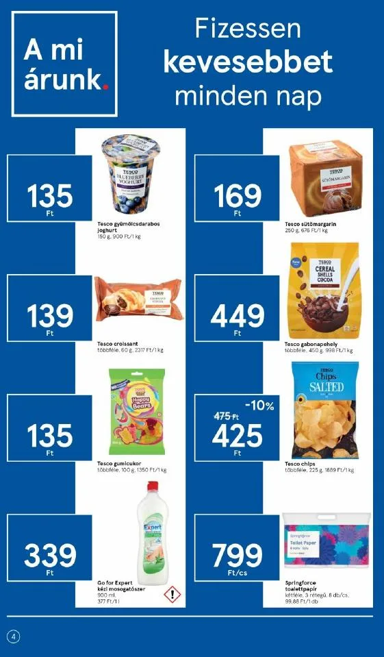 Tesco akciós újság Szupermarket 05.27–06.02 – 4. oldal
