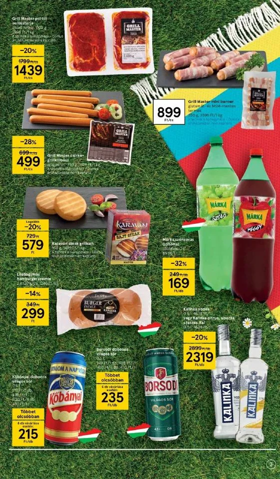 Tesco akciós újság Szupermarket 08.05–08.11 – 3. oldal