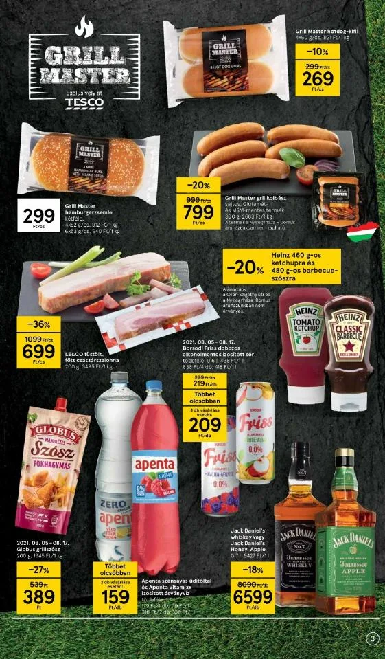 Tesco akciós újság Szupermarket 08.12–08.18 – 3. oldal