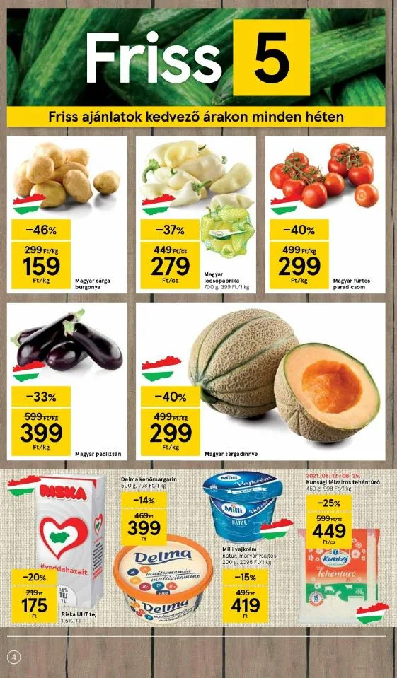 Tesco akciós újság Szupermarket 08.12–08.18 – 4. oldal