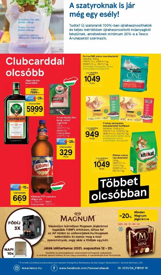 Tesco akciós újság Szupermarket 08.12–08.18 – 8. oldal