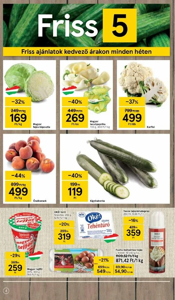 Tesco akciós újság Szupermarket 08.26–09.01 – 4. oldal
