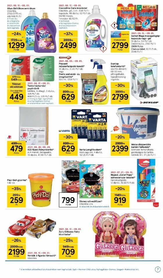 Tesco akciós újság Szupermarket 08.26–09.01 – 7. oldal