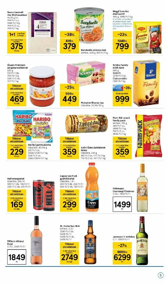 Tesco akciós újság Szupermarket 09.30–10.06 – 5. oldal