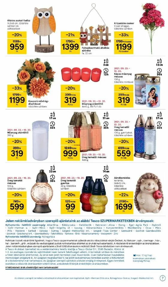 Tesco akciós újság Szupermarket 09.30–10.06 – 7. oldal
