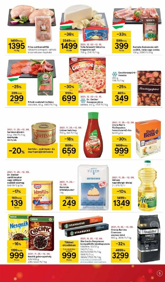 Tesco akciós újság Szupermarket 12.02–12.08 – 5. oldal