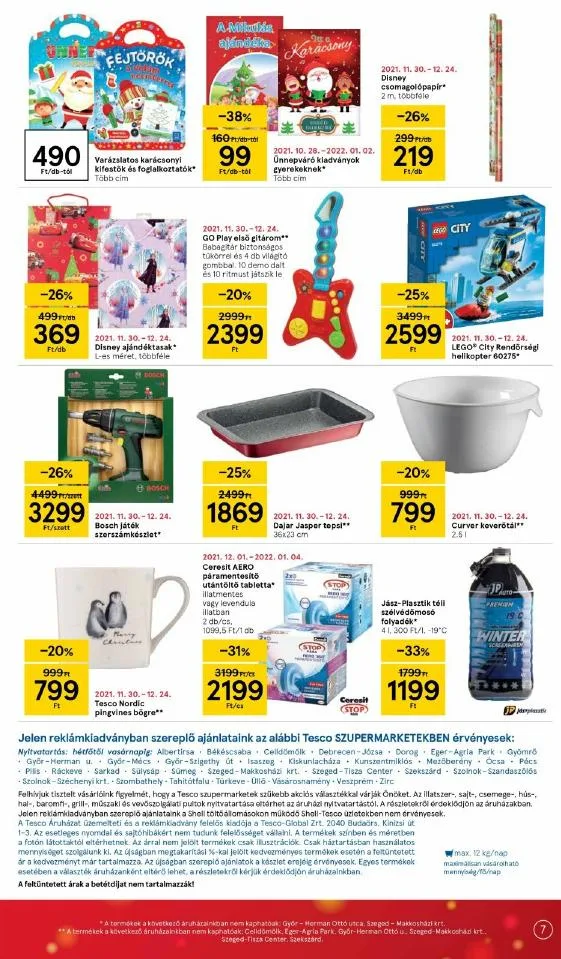Tesco akciós újság Szupermarket 12.02–12.08 – 7. oldal