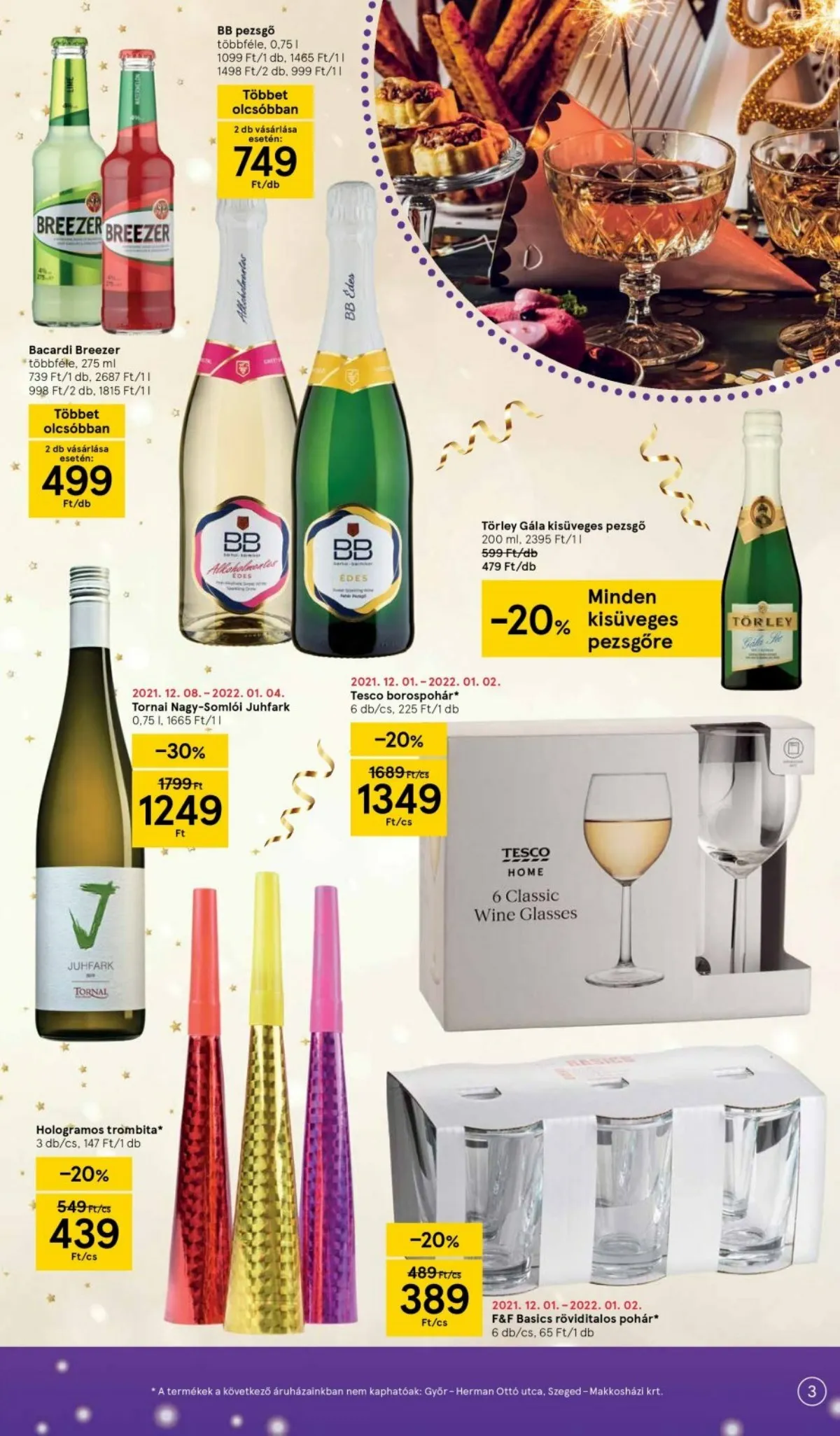 Tesco akciós újság Szupermarket 12.27–12.27 – 3. oldal