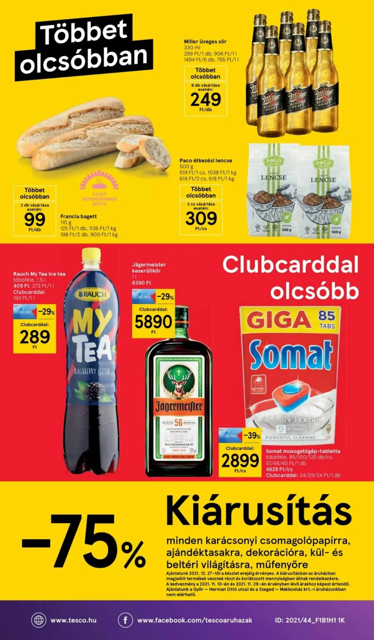 Tesco akciós újság Szupermarket 12.27–12.27 – 8. oldal