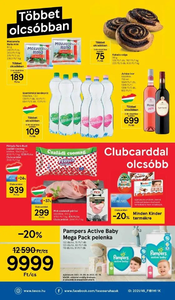 Tesco akciós újság Szupermarket 01.05–01.12 – 8. oldal