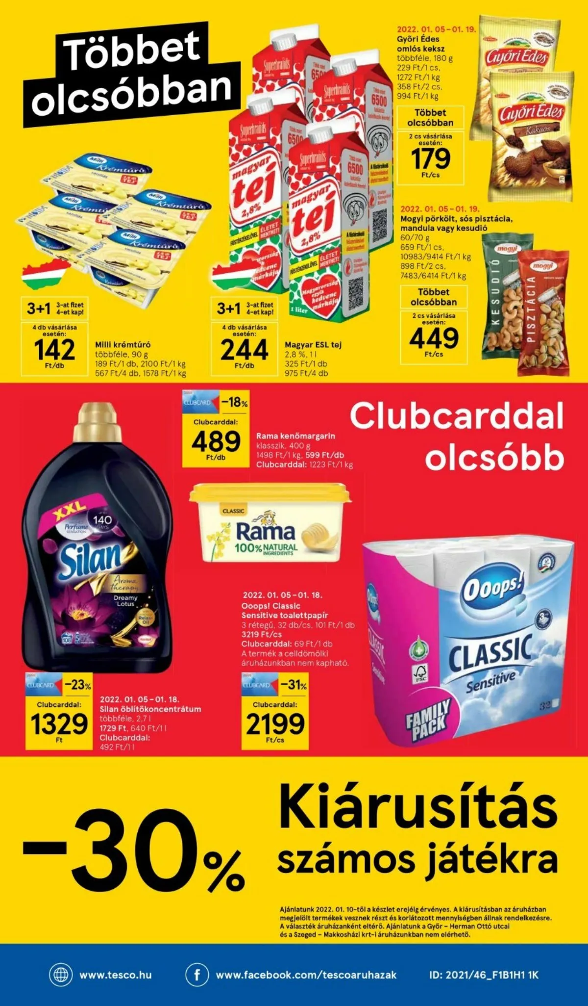 Tesco akciós újság Szupermarket 01.13–01.13 – 8. oldal