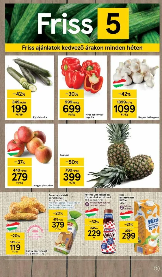 Tesco akciós újság Szupermarket 01.13–01.19 – 3. oldal