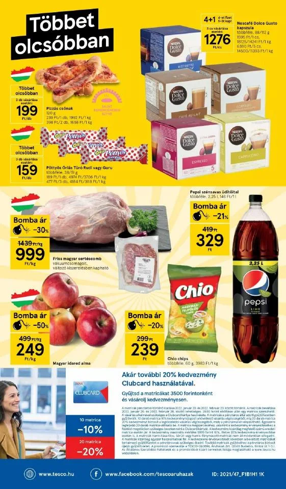 Tesco akciós újság Szupermarket 01.20–01.26 – 8. oldal