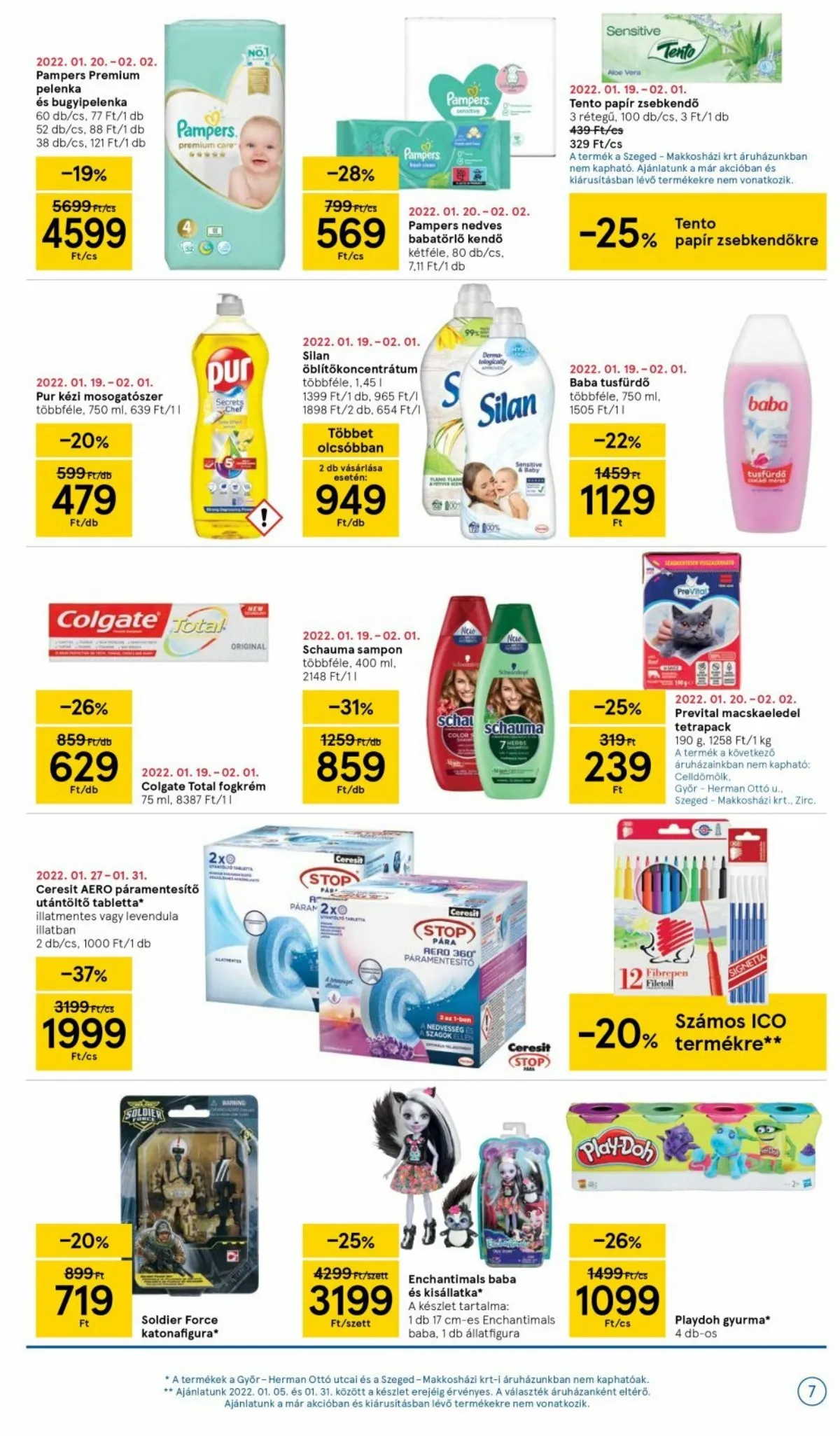 Tesco akciós újság Szupermarket 01.27–02.02 – 7. oldal
