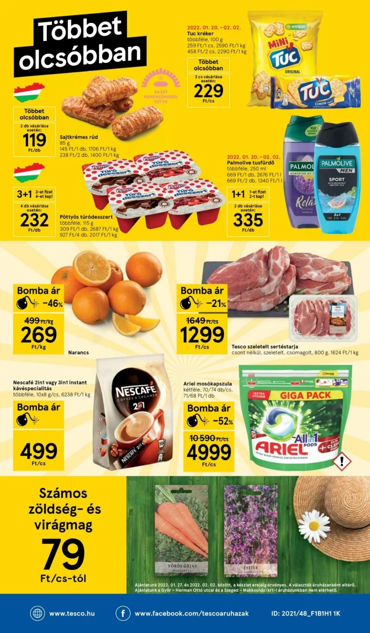 Tesco akciós újság Szupermarket 01.27–02.02 – 8. oldal